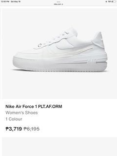 Nike Air force 1 platform shoes