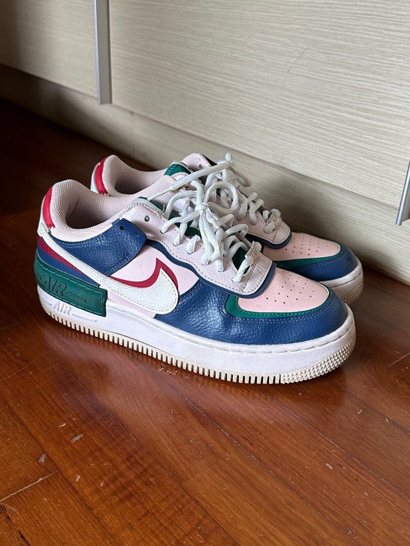 Navy green air force 1 clearance