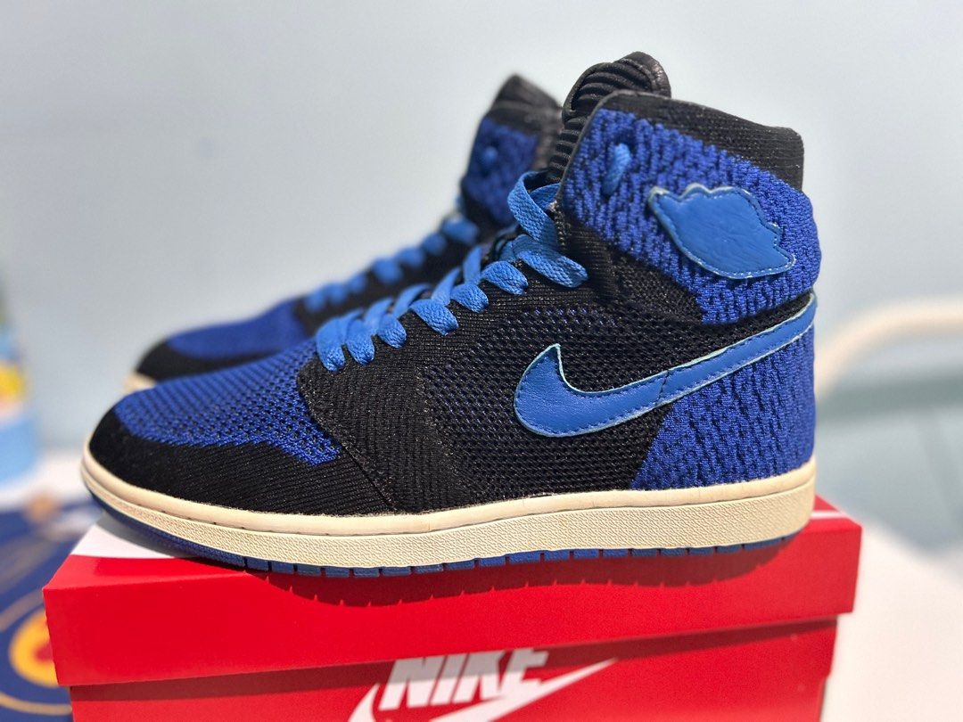 NIKE AJ1 HIGH FLYKNIT ROYAL