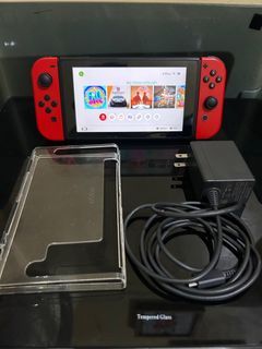 Nintendo switch V1 with games