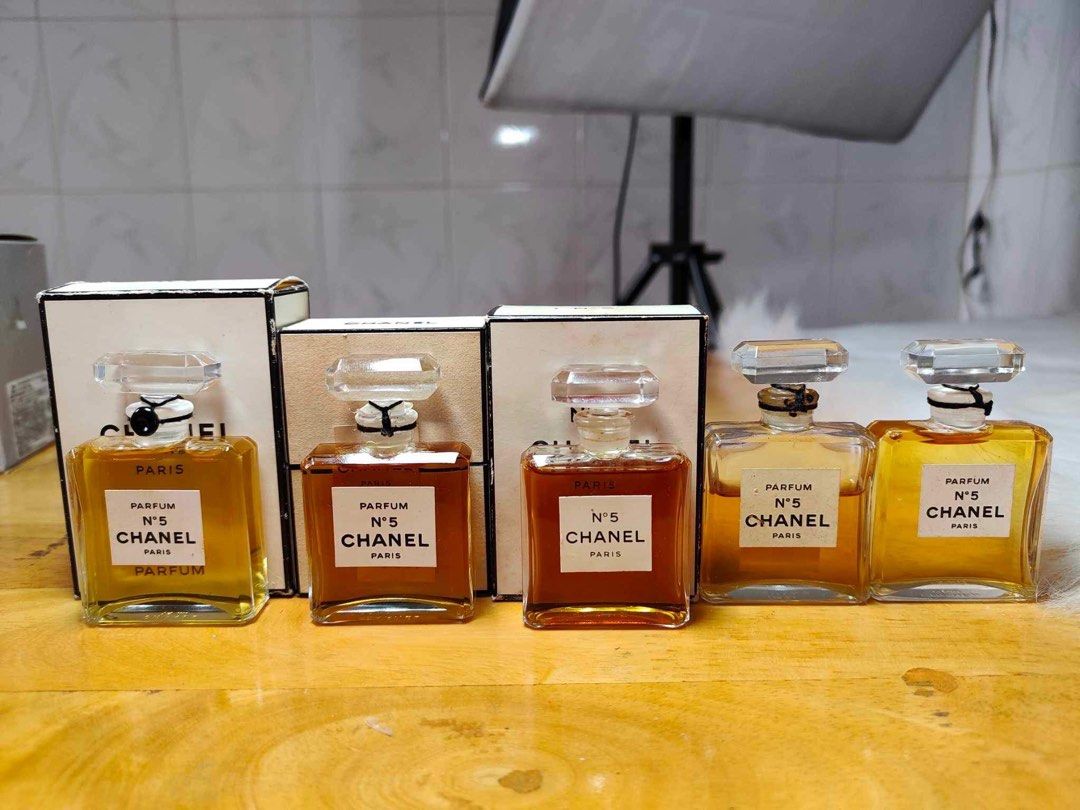 CHANEL No.5 No.19 14ml 7ml 5点まとめて Order] 7ml-14ml Chanel No. 5 Parfum (香精）, 香水、美妝