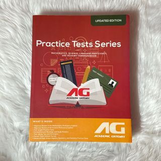 Original Academic Gateway Practice Tests Series + Review for College Entrance Exams Reviewer