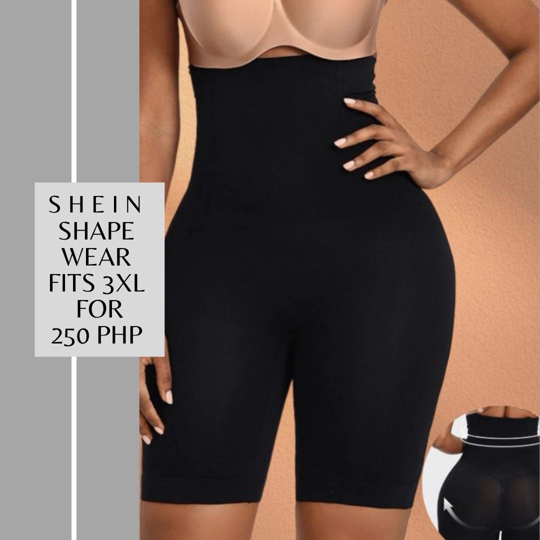 PLUS SIZE SHEIN SHAPE WEAR black and nude (Category: Undergarments & Loungewear) located in Quezon City. Submitted by smartshopp16847 (Listing ID 1303999739, Image 1). Description: Shein Plus Size Shapewear in Nude Achieve a smooth, streamlined silhouette with Shein's Plus Size Shapewear in Nude. Designed for maximum comfort and support, this shapewear offers a seamless fit that enhances your natural curves. Perfect for wearing under any outfit, 