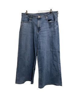Plus size straight cut denim jeans