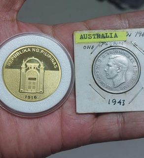 PNB Medal and 92.5 Silver Coin