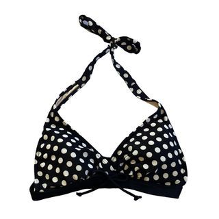 polka dot bleu rod beattie halter neck bikini top mix & match bandeau swimwear for women bikini sweet summer scuba jp brand