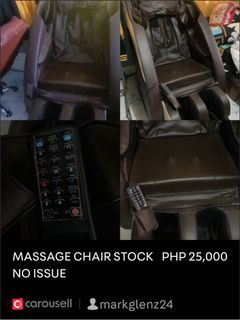 PRELOVED Massage Chair - SELDOM USED