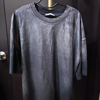 Preloved Zara oversized shirt (glittere)