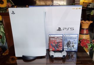 PS5 DISK EDITION WITH GAMES