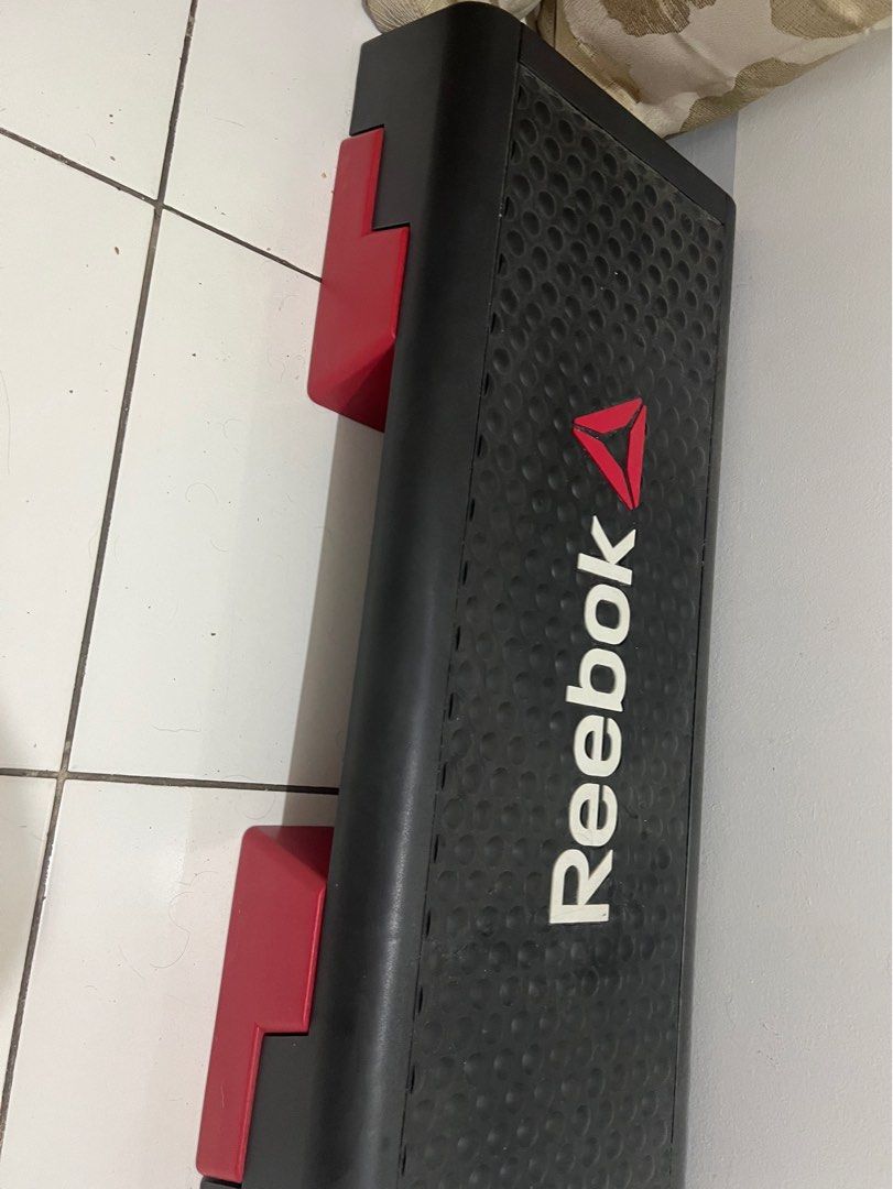 Reebok Step Platform like Stepperton (Category: Other Sports Equipment and Supplies) located in Marikina City. Submitted by caseykace (Listing ID 1303940366, Image 3). Description: Had this shipped from the US, got it for like 6k. You cannot buy this in the country. Pretended that i could actually follow a dance step twice, then gave up 😅 like new and was not even used with shoes just bare feet. Same exact step platform used in those viral Stepp