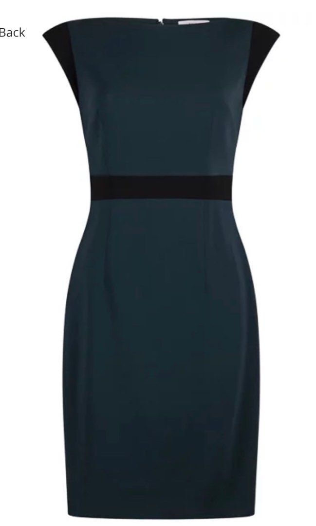 Reiss dark green dress 2025