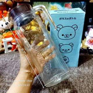 RILAKKUMA GLASS PITCHER • JAPAN SURPLUS