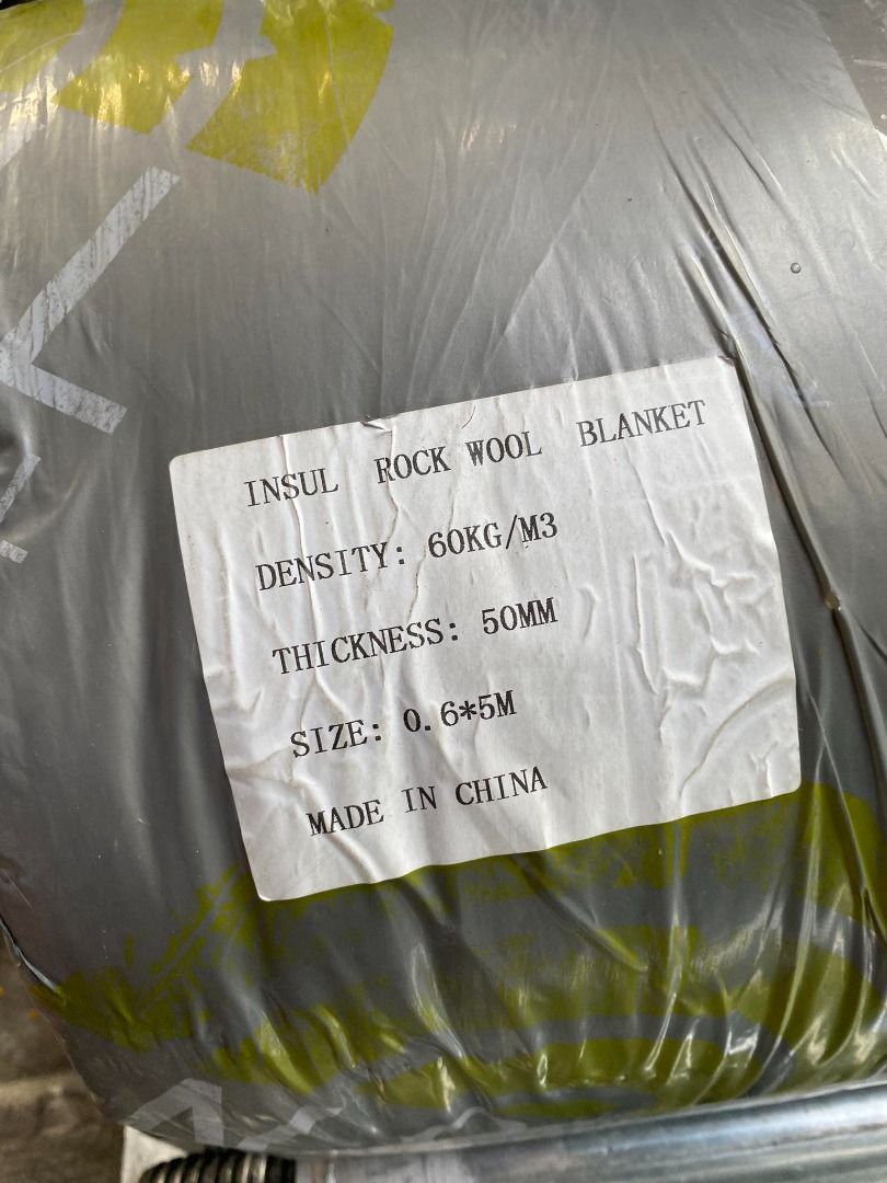 Rockwool Insulation Blanket (Category: Industrial Equipment) located in Manila. Submitted by 09970844038rean.hayai (Listing ID 1303961324, Image 2). Description: Rockwool Insulation Blanket Specs: without foil Price: 4,750.00 For Inquiries Globe:📞☎@0⃣-9⃣-9⃣-7⃣-0⃣-8⃣-4⃣-4⃣-0⃣-3⃣-8⃣ Smart:📞☎@0⃣-9⃣-3⃣-2⃣-6⃣-2⃣-2⃣-7⃣-1⃣-9⃣-7⃣ Email me@ 📫📑r-e-a-n.h-a-y-a-i-i-n-d-u-s-t-r-i-a-l-t-o-o-l-s-@-g-m-a-i-l.c-o-m PRICE MAY CHANGE WITHOUT PRIOR NOTICE‼️‼️.