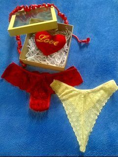 Romantic / Seductive / Sexy Lace Panties Gift Set