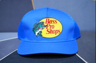 Royal Blue BPS logo trucker cap/hat by Bass Pro Shops