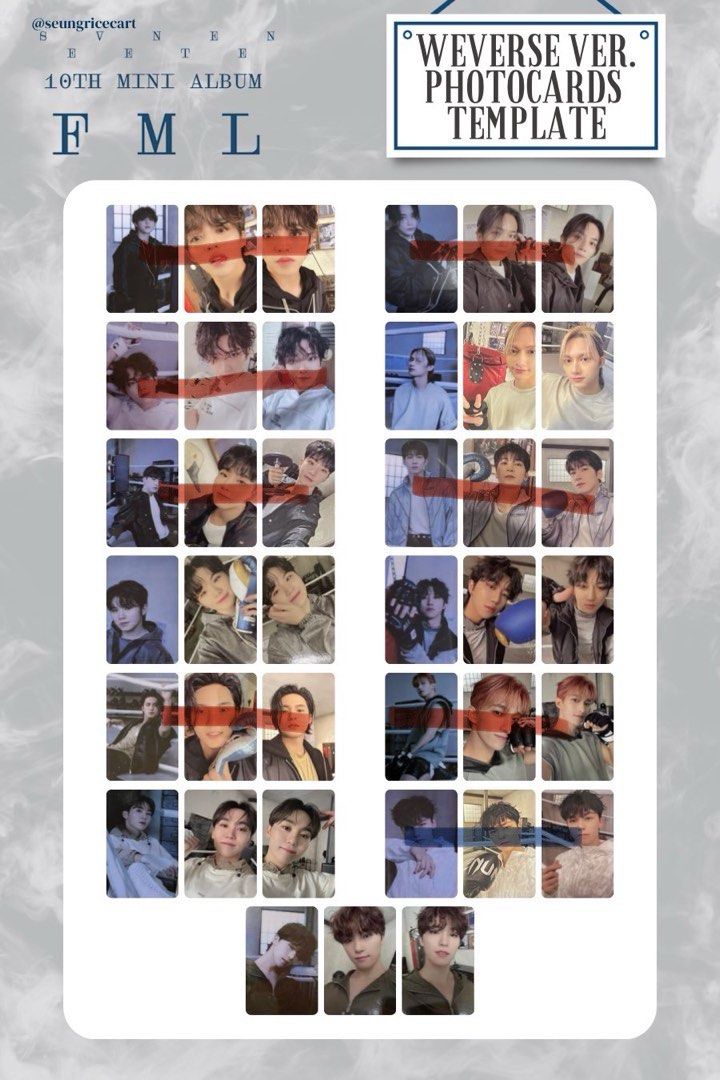 SEVENTEEN ボカチ　weverse トレカ　コンプ SEVENTEEN ボカチ weverse トレカ コンプ（SEVENTEEN