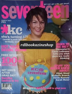 Seventeen (PH)/ KC Concepcion/ March 2002