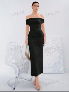 Shein Off Shoulder Long Dress (Small)