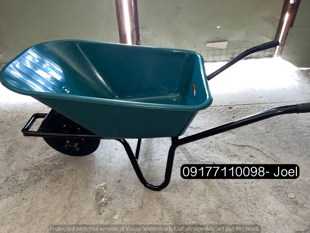 Shinsetsu Garden Wheel Barrow (Category: Construction Tools & Equipment) located in Manila. Submitted by joeyroque09 (Listing ID 1303994687, Image 1). Description: Shinsetsu Garden Wheel Barrow Specs: SWB7414P (160kgs) .