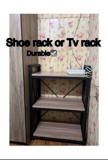 Tv rack or shoe rack