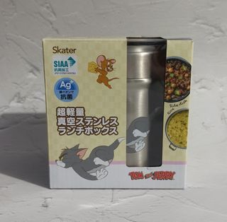 Skater Tom and Jerry Donburi Stainless Lunchbox