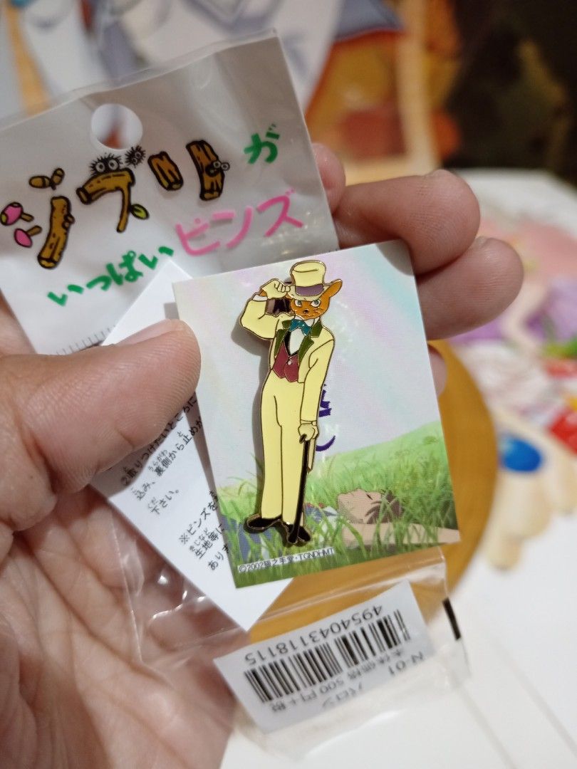 Studio Ghibli The Cats return Pin Badge Japan Anime collectible metal Pin  Baron, Hobbies & Toys, Memorabilia & Collectibles, Vintage Collectibles on  Carousell