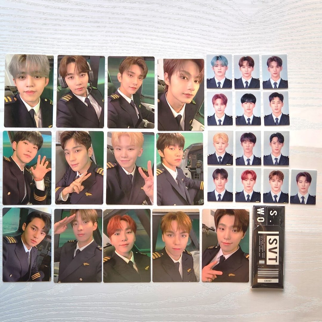 SVT 5th membership/fanclub pilot kit PC // scoups jeonghan joshua