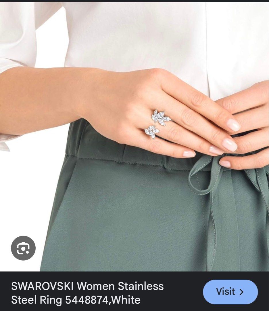 Swarovski Open Ring Louison sz 58