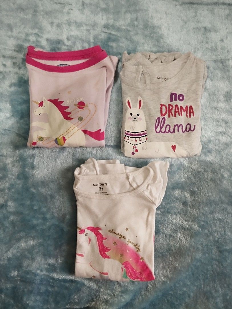 Take all girls long sleeves (Category: Babies & Kids Fashion) located in Baguio. Submitted by bjjazz (Listing ID 1303957252, Image 3). Description: take all 11 pcs long sleeves brand: carters, old navy, gap 3 yrs on tag but fits 2 yrs old mop: gcash courrier: jnt.
