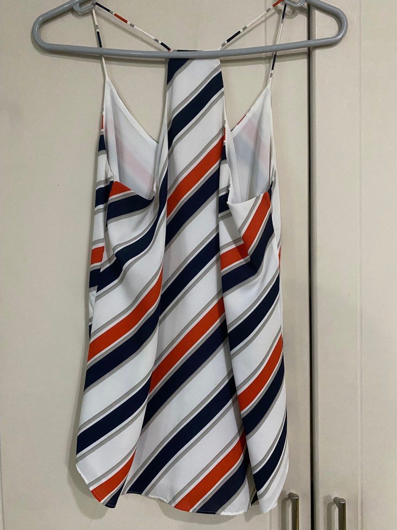 Tank Top (Category: Others Tops) located in Quezon City. Submitted by inxshop (Listing ID 1304015107, Image 3). Description: Check close-up photo for tag details. RFS: decluttering Fits XS to M frames Pick-up/Rider fee c/o Buyer.