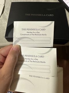The manila peninsula makati member for a day voucher at the peninsula manila makati peninsula hotel