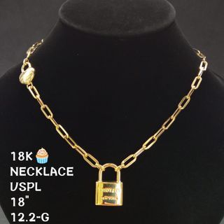 Tiffany & Co NY Paper Clip Chain YG Necklace