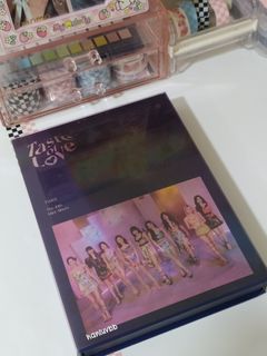 TWICE unsealed album taste of love tol nayeon dahyun chaeyoung complete inclusions except rpcs