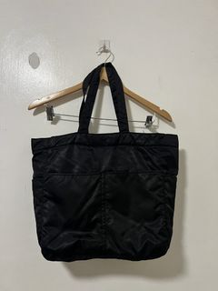 Uniqlo Black Nylon Tote Bag