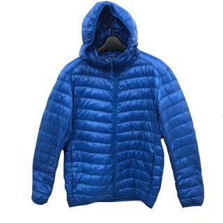 Uniqlo Mens Ultra Light Down Packable Puffer Hoodie Jacket