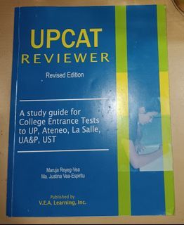 UPCAT Reviewer: A Study Guide for College Entrance Tests to UP, Ateneo, La Salle, UA&P, UST