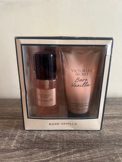 Victoria Secret Bare Vanilla Fragrance Mist and Lotion