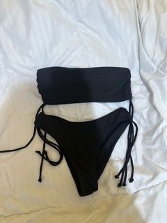 Vida Swimwear Two-piece Bikini in Black