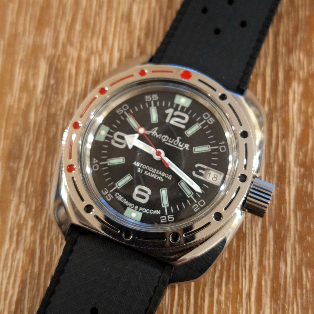 Vostok amphibia movement cheap
