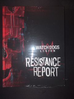 Watch Dogs Legion Resistance Report Official Art Book