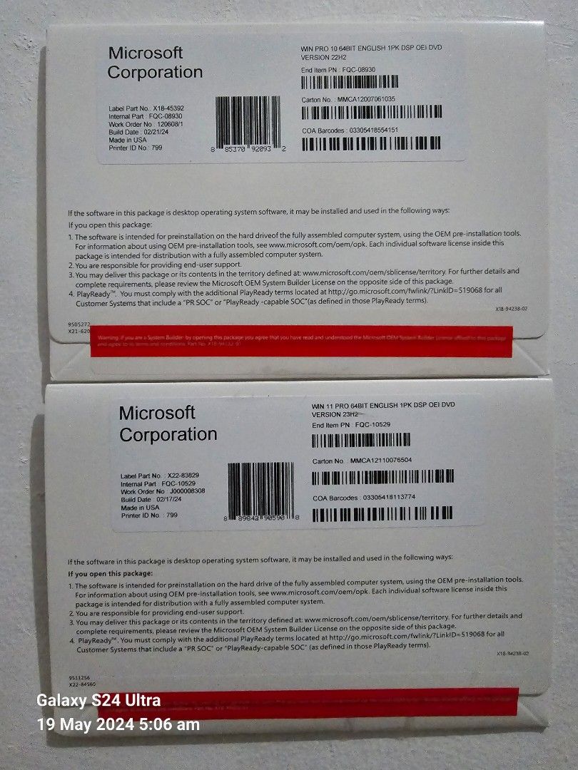 WINDOWS 10 PROFESSIONAL (Category: Software) located in Manila. Submitted by computek (Listing ID 1304088570, Image 1). Description: 📌 1316 RIZAL MASONIC TEMPLE CAVITE STREET TONDO MANILA ✅️SEALED ✅️100% LICENSED ✅️CASH ON DELIVER ( LALAMOVE ) ✅️FREE ASSIST ✅️MONEYBACK IF PROVEN FAKE ✅️B.I.R REGISTERED CAN ISSUE OFFICIAL RECEIPT.