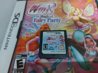 Winx Club  Magical Fairy Party nintendo ds game complete set
