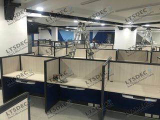 workstation cubicle full fabric office furniture and partition