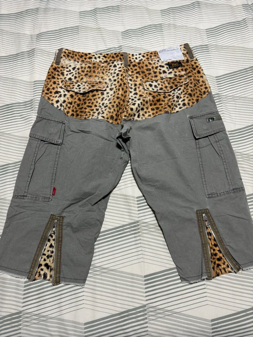 Wtaps Japan Sneak Jungle Chopped Cotton Ripstop Shorts