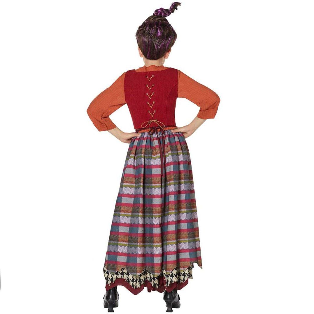 14-16 years Spirit Halloween Hocus Pocus Mary Sanderson Costume dress set  女巫也瘋狂角色扮演裙套裝, 女裝, 連身裙& 套裝, 連身裙- Carousell