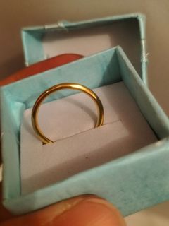18k Hongkong Gold Plain Ring