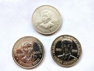 1960s One Peso Commemorative Coins
