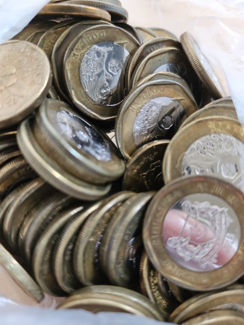 $1 coins for business owners, Hobbies & Toys, Memorabilia & Collectibles,  Currency on Carousell