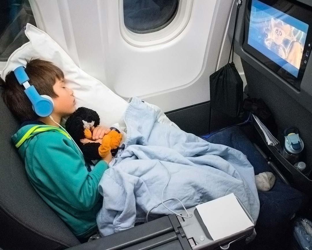First class travel pillow top