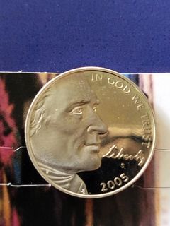 2005s Jefferson commemorative proof coin